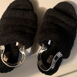 Ugg fuzzy slippers